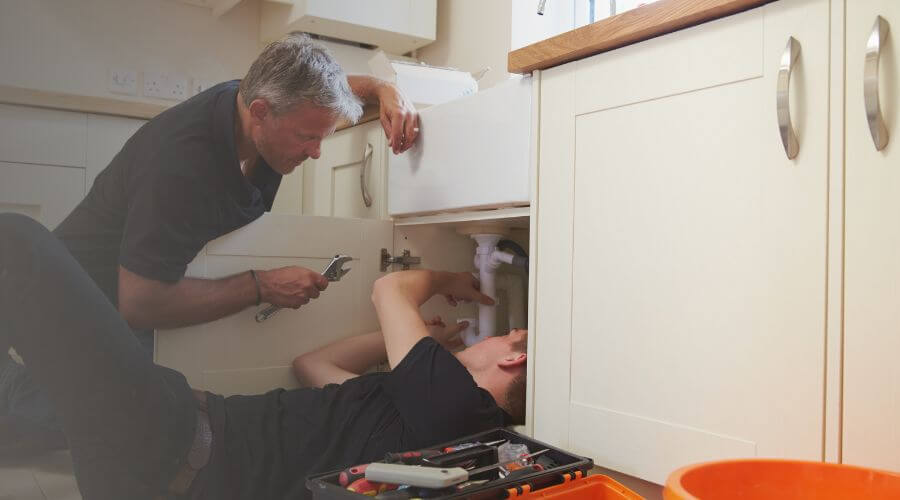 Professional burst pipe repair services in Julian, NE